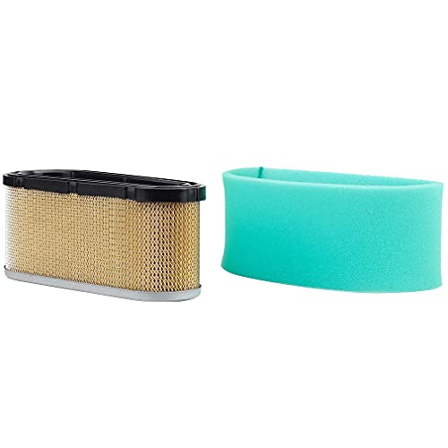 Hipa 496894S 496894 493909 Air Filter For 12.5-17 Hp 5053K With 272403S 272403 Pre Filter Lg496894Jd Gx85 Sx85 Scotts S1742 Sabre 1542Hs 1546Gs 1638Hs 1642Hs 1742Hs Lawn Mower Bs-496894S #TOP6