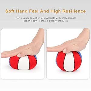 2PCS Interactive Dog Toys Dog Balls Suitable for Small and Medium Dogs, Squeaky Plush Dog Toys, Puppy Teething Chew Toys, Dog Christmas Birthday Gifts, Pet Dog Basketball Volleyball