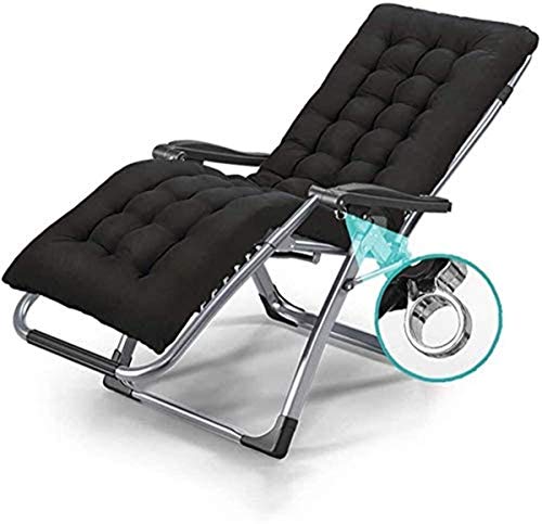Chaise Longue Zero Gravity Haaemy : Transat de Jardin Pliable Réglable - 2
