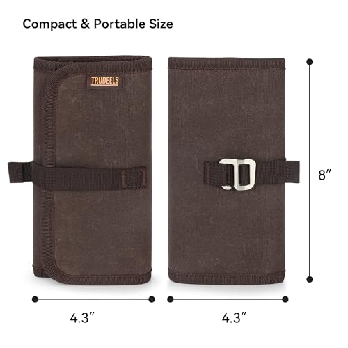 Trudeels Waxed Canvas Tool Roll