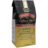 Door County Coffee - Frosted Cinnamon Buns, Sweet Cinnamon Flavored Ground Coffee - Medium Roast, 10