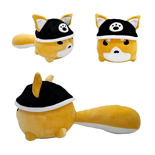 Taroumaru Genshin Plüsch, Taroumaru Shiba Inu Plüschspielzeug, Genshin Shiba Inu Plüschtier, Anime Genshin Geschenk For Fans (Color : 1pc) Cover