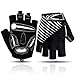 Faneam Eté Gants de Cyclisme Vélo Respirant Gant VTT Demi Doigts Homme Anti-Choc Gants Bicyclette Gel Rembourrés Gants de Sport Moto Scooter Antidérapant Gants Velo pour Homme et Femme