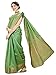 EthnicJunction Women's Silk Blend Zari Woven Kanjivaram Saree with Blouse Piece (EJ7067-Kalyani-Pista Green_Pista Green)