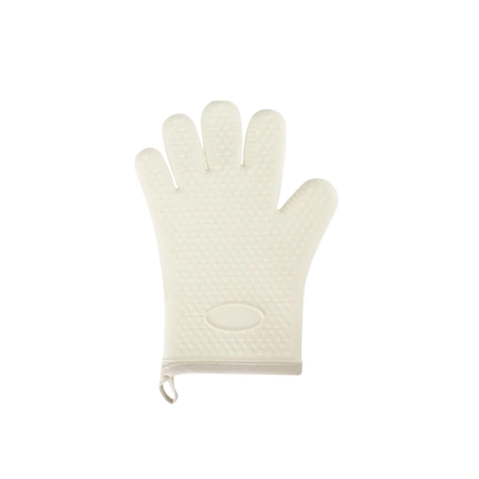 Ofenhandschuhe, verdickte Silikonisolierung, temperaturbeständig, Küche, Backen(2pcs A)