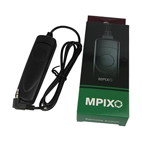 Remote Shutter Release cable switch RS-60E3 for Canon EOS Canon EOS R10 R7 R6 M6 M5 EOS R EOS Ra EOS RP EOS 850D 800D 250D 760D 750D 700D Canon Rebel Canon EOS Kiss X10 Canon Powershot G5 X (MPIXO) Cover