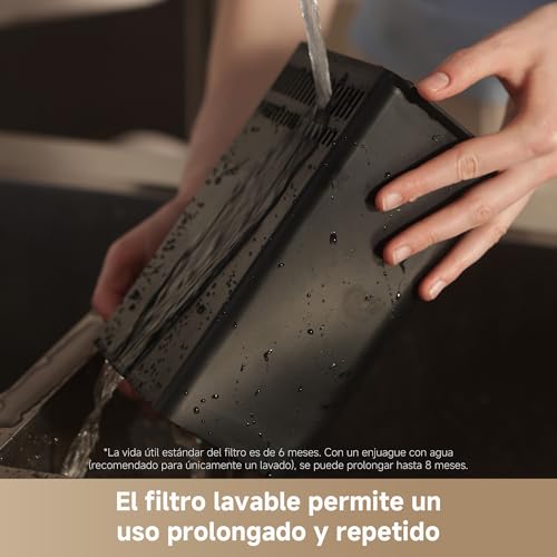 Miniatura 5 de Dreame Sf25 Triturador Basura Orgánica, 3 Cuchillas Trion, Filtro Lavable, Control Olores, Capacidad 2,5 L, Autolimpieza Alta Temperatura, Diseño Compacto, Silencioso 27 Db A , Bloqueo Seguridad