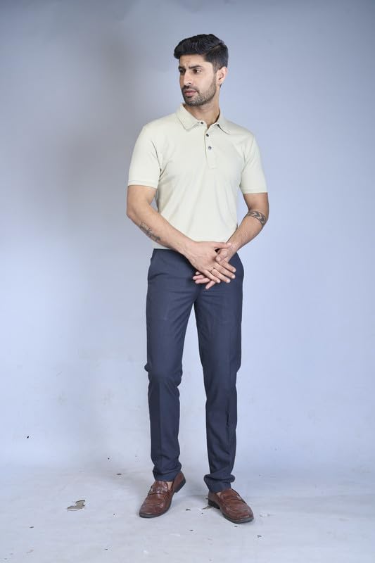 Image of Interwove Bamboo Knitted Polo T-Shirt
