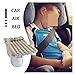 QLASDVUE Car Air Bed Portable Car Rear Fit for Seat Airplane Bed Extender for Toddler Inflatable Foldable Sleeping Mattress for Interior Universal