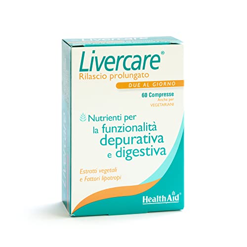 HealthAid Livercare (Cleanse and Detox) 60 Vegetarian Tablets