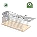 Produktbild RatzFatz® Mausefalle Lebendfalle 20cm Groß Inkl Ebook Effektiv, Robust  Mäuse, Holz, Lebend Fangen, Kastenfalle, Draht, Keller, Carport, Terrasse, Indoor, Outdoor, Medium, Trapstar MBM-01
