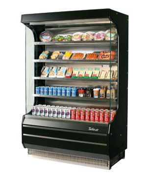 Turbo Air TOM-40B Vertical Open Display Merchandiser