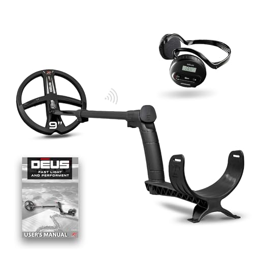 Detector de metales XP DEUS Full, con electr&oacute;nica y Auriculares WS4, inal&aacute;mbrico.
