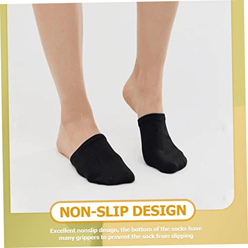 10Pairs Half Toe Socks Women Non-slip Nylon Toe Covers Invisible Lightweight Design for High Heels Clogs and Slippers Comfortable Breathable Machine Washable2