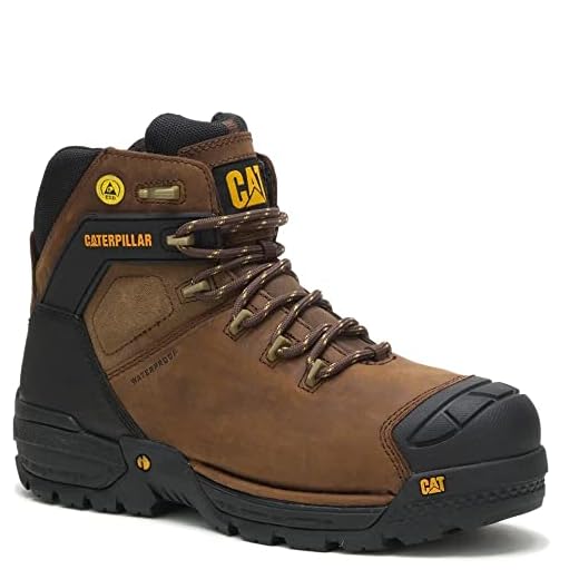 Furuian Sicherheitsschuhe Herren Arbeitsschuhe Herren Damen Leicht Sportlich Atmungsaktiv Schutzschuhe mit Stahlkappe Sneakers (43 EU,Schwarz) 4 CAT Footwear Herren Excavator Lt Ct S3 Wp Hro Sra Sicherheitsstiefel, Dunkelbraun, 43 EU