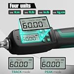 3/8" Digital Torque Wrench, 1.33-44.25 ft-lb / 1.8-60 Nm, ±2% Accuracy - Image 4