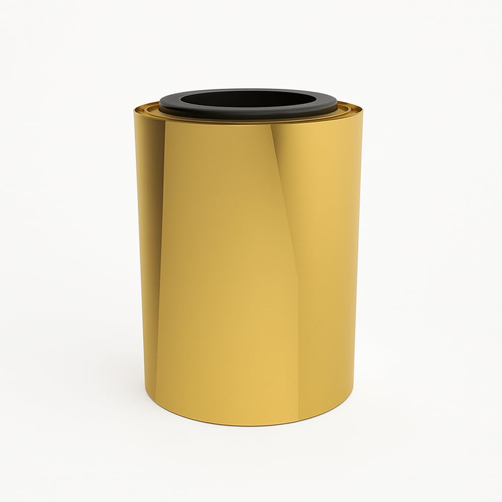 Peleman(unibind Printer Foil Roll Group C Compatibility Gold, Silver, Red, or Blue Metallic Transfer Foil for Flat Bed Foil Printer (Gold)