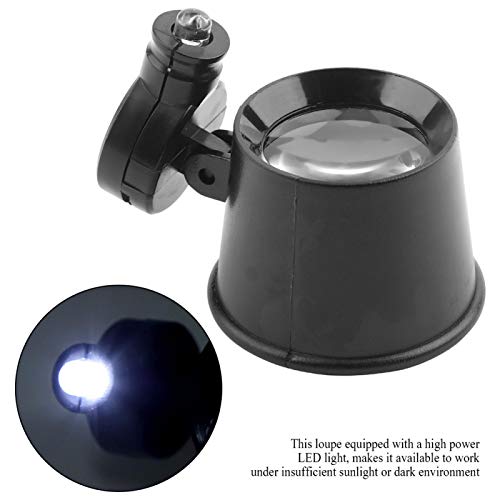 Lupa de joias, olho de lupa de alta ampliação 10X, lupa de olho de lupa de 10X Joalheiro para conser