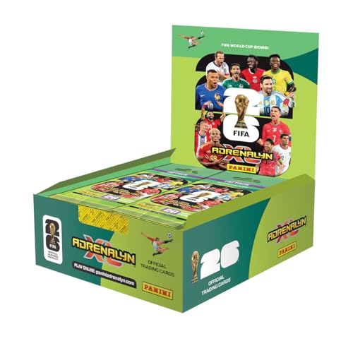 Panini FIFA World Cup 2026 Adrenalyn XL Trading Cards (Fatpack Box)