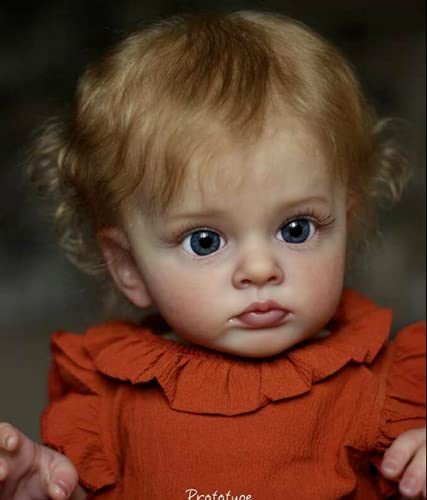 Enjoy with Love Neu 23inch Reborn Doll Kit Tutti mit COA Rare Limited Ausverkaufte Edition Nettes Baby DIY unvollendete Puppenteile Cover