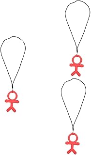 Toyvian 3 Pçs Vara De Dentição Silicone Mordedor Colar Chupeta De Silicone Mordedor Brinquedo Recém-Nascido Mordedor Brinquedo Crianças Brinquedos Educativos Molar Mordedor Mamilo Sílica