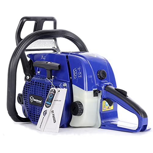 Holzfforma 72cc Blue Thunder G388 Gasoline Chain Saw Power Head Without Guide Bar and Chain are Compatible with 038 038 AV 038 MS380 MS381 Magnum Chainsaw