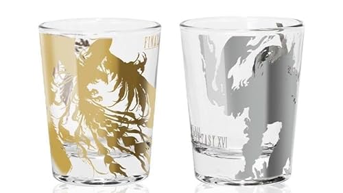 FF16 発売記念くじ C賞 ショットグラス2個セット ＜フェニックス＆イフリート＞ ＜全1種＞