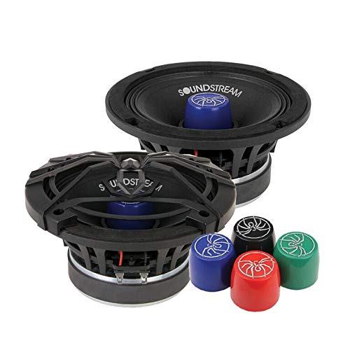 Soundstream SM.650PRO 6.5 Inch 125 Watts RMS Pro Audio MID-Range Speakers PAIR 4