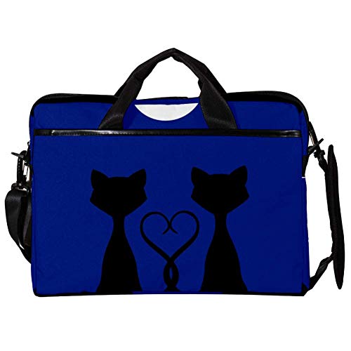 Sacoche PC 14 15.4 pouces chat noir pour protéger des rayures