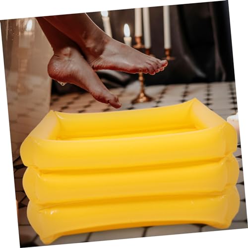 Tina Inflable para Pies en PVC Plegable para Viaje miniatura 4