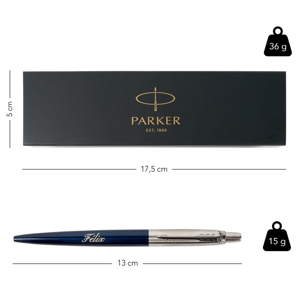 Ocadeau Personalisierter Kugelschreiber – Parker Jotter Style Mit Gravur, Individuell Beschriftbar