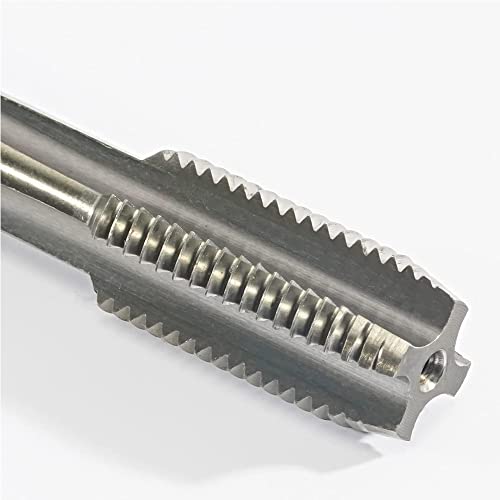 HUAZHICHUN 1PC 13/8-16UN Tap + 1PC 13/8-16UN Die, HSS Tap and Die Set Right Hand Tap
