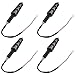 Kinstecks 4PCS Motorcycle Turning Indicators Flowing Turn Signal Lights 12V 12 LEDs Bulbs for Motorbike Scooter Quad Cruiser Off Road-Y Shape