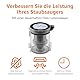 Amazon Basics Ersatzfilter für 350W BLDC 2-in-1-Akku-Staubsauger (Modell: B09NS53XPN), 3er-Pack, Waschbar