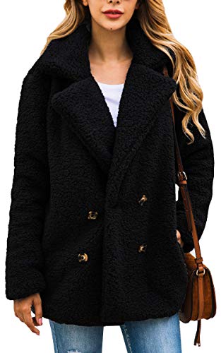 Manteau chaud peluche femme pour ne plus jamais redouter le vent froid de l'hiver