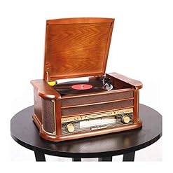 UQTE Lecteurs DVD HX Classic Retro LP Vinyle Gramophone phonographes Bluetooth Turntable Lecteur CD 220v Radio Retro FM… - Les Beatles, Paul McCartney, John Lennon, RIngo Starr, George Harrison UQTE Lecteurs DVD HX Classic Retro LP Vinyle Gramophone phonographes Bluetooth Turntable Lecteur CD 220v Radio Retro FM… – Image 3