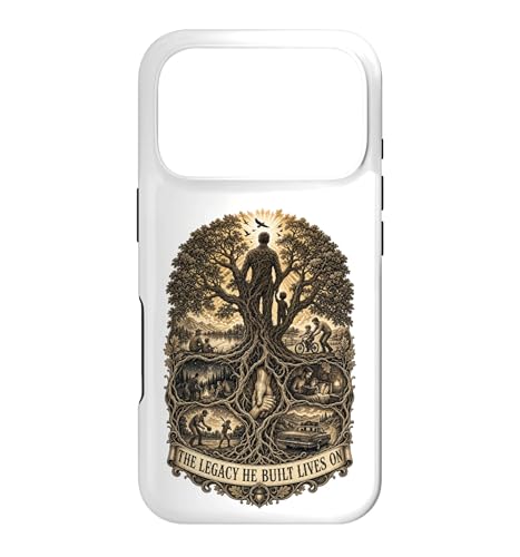 Legacy Lives On Father Tree Roots �r���e�[�W �t�@�~���[ ���� �X�}�z�P�[�X iPhone 17 Pro �p