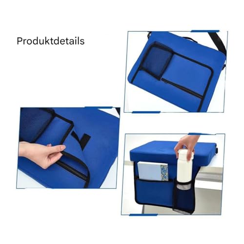 Coussin portable doux et imperméable doté d'une sangle d'épaule pratique - 6
