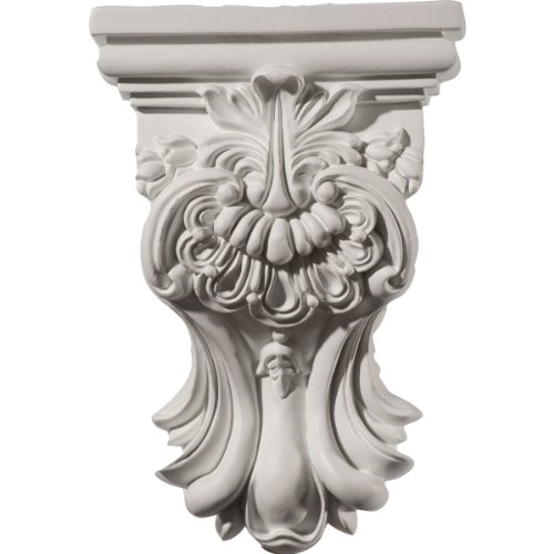 Ekena Millwork COR05X02X07HI 5 3/8-Inch W X 2 1/2-Inch D X 7 3/4-Inch H Hillsborough Corbel thumb #2