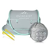 Overcrest Portable Pop Up Baby Beach Tent with UPF 50+ Sun Shade - Protection for Babies from...