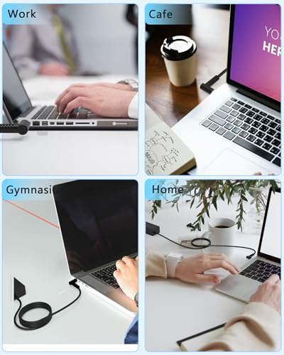 Nivjuky 65W 45W Laptop Charger Compatible with HP Elitebook Probook Zbook Pavilion Stream Envy -Smart Blue Tip 19.5V 3.33A Computer Power Adapter - Image 7