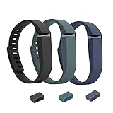 EverAct trade; Classical Replacement Bands for Fitbit Flex - 3 pack Large