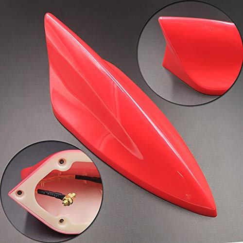 Antenne requin voiture bleue finition vernie aérodynamique