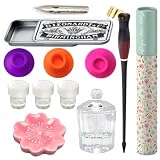 Oblique Calligraphy Pen Holder Set
