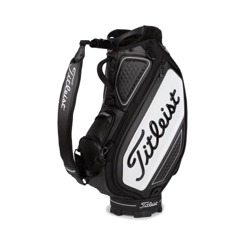 Titleist Golf Jet Black Collection Tour Cart Bag #TOP1
