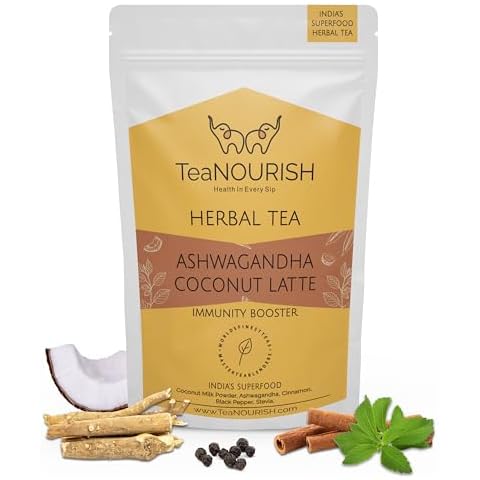 TeaNOURISH Ashwagandha Coconut Herbal Latte Cover