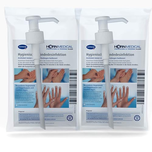 2er Set Horn Medical Dosierpumpe passend für 500 ml Flaschen der Hersteller Bode & Schülke 2er Set Horn Medical Dosierpumpe passend für 500 ml Flaschen der Hersteller Bode & Schülke
