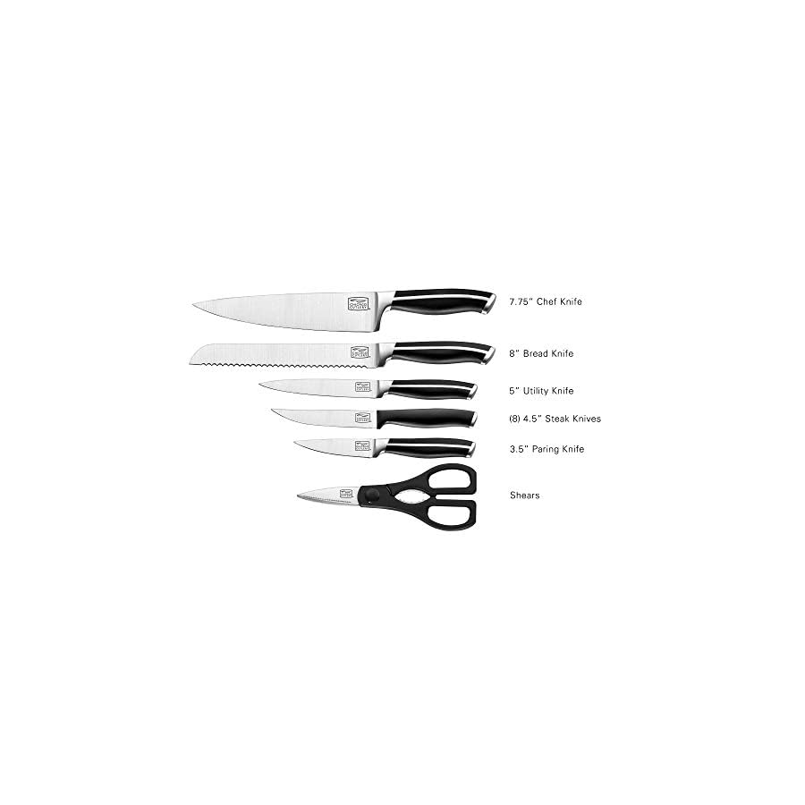 Chicago-Cutlery-Burling-14-piece-Block-Set Chicago Cutlery® Burling 14-piece Block Set