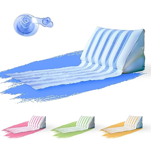 BeachBack Inflatable Lounger - Portable Air Couch for Beach and Camping with Adjustable Back Support - Travel Friendly Beach Lounger Easy to Carry & Set