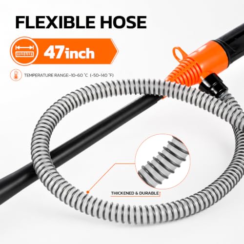 MyRainier Battery Fuel Transfer Pump, 47-Inch Hose Adjustable-flow nozzle by MyRainier - Used condition - Image 7
